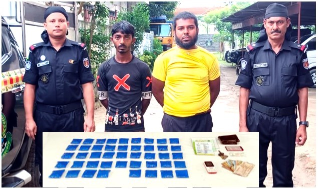 ৮ হাজার ৬৩০ পিস ইয়াবা ট্যাবলেটসহ ০২ মাদক ব্যাবসায়ী আটক